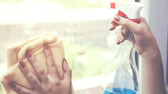 A short driveway leading to mobile home